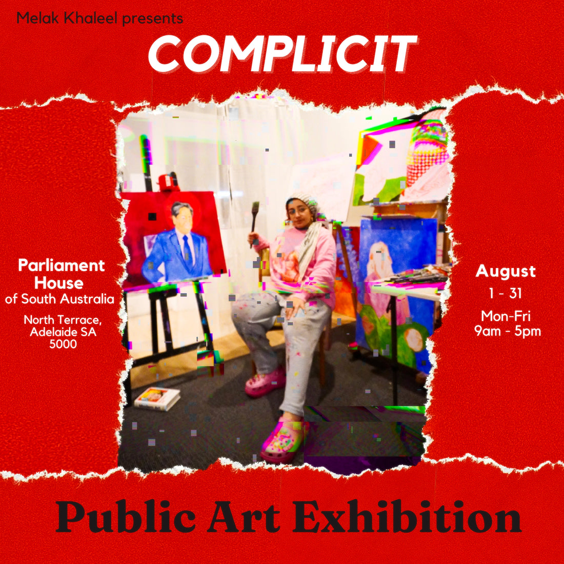 'Complicit' 2024 SALA Solo Art Exhibition